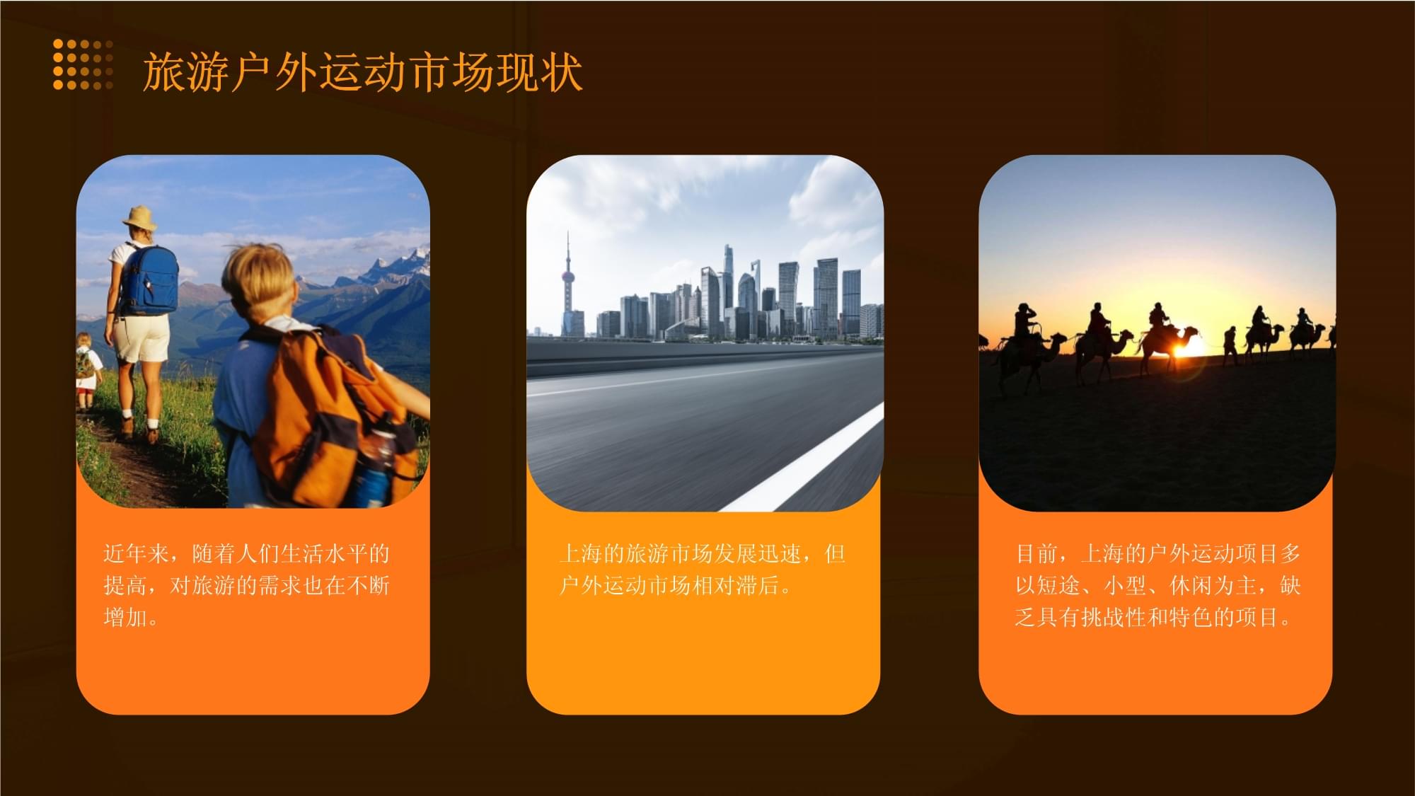 上海旅游戶外運動項目開發策劃書